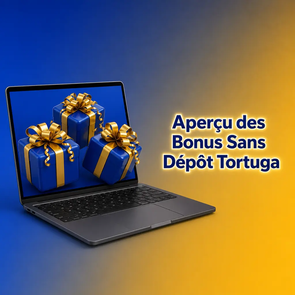 Tableau des bonus sans dépôt et de bienvenue proposés par le casino Tortuga, avec pourcentages et conditions de mise
