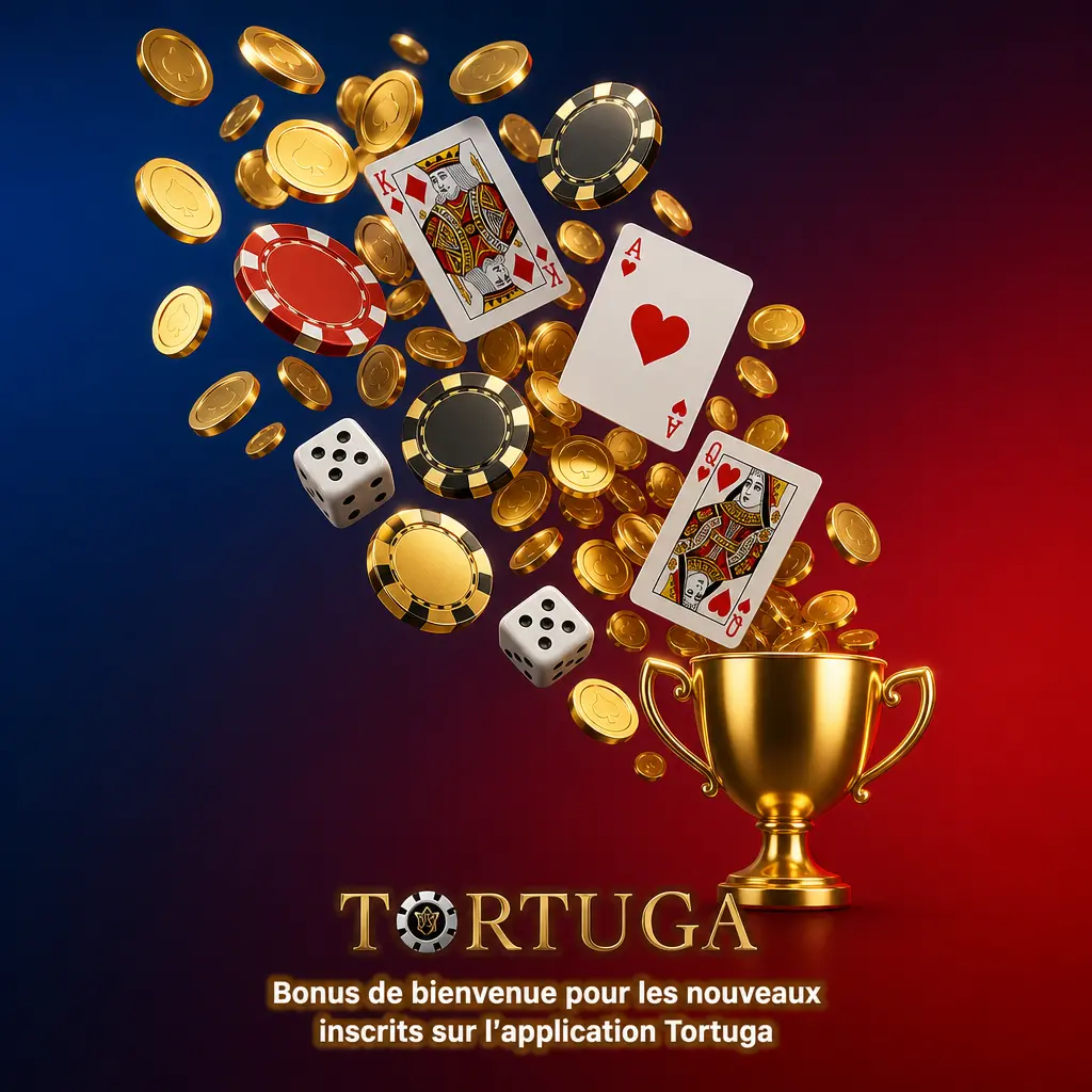 Bonus de bienvenue Tortuga : 100% jusqu'à 500 EUR sur Sport ou Casino avec 200 tours gratuits à l'inscription