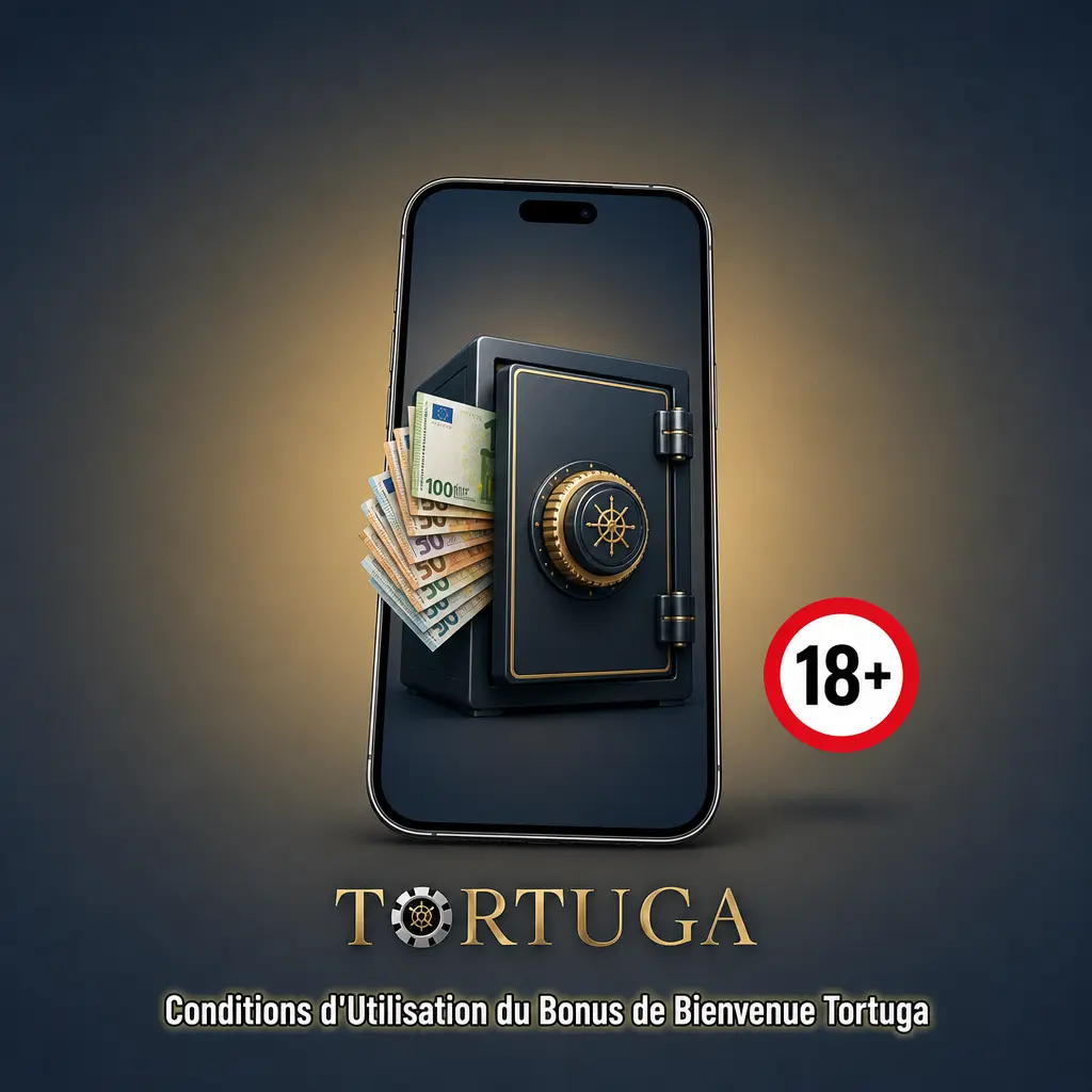 Conditions d'utilisation du bonus de bienvenue Tortuga : dépôt minimum, mise 35x, tours gratuits et règles d'éligibilité