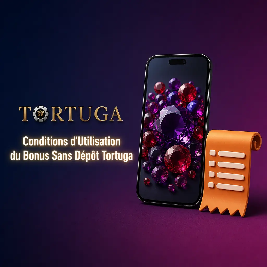 Conditions d'utilisation du bonus sans dépôt Tortuga Casino : règles de mise, contribution des jeux et éligibilité des joueurs.