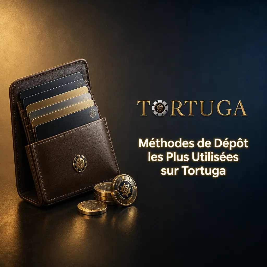 Méthodes de dépôt populaires sur Tortuga : cartes bancaires, Skrill, Neteller, Paysafecard, cryptomonnaies et MuchBetter