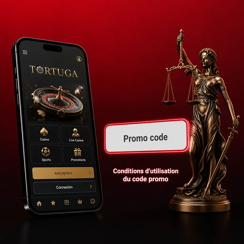 Conditions d'utilisation du code promo Tortuga : dépôt minimum, mise requise x35, 200 tours gratuits sur Book of Dead.